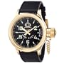 Invicta Men's 7109 Signature Collection Russian Diver 18kt Gold-Plated GMT Watch