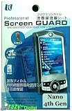 5 PACK LCD Screen Protector for Apple iPod Nano 4th Generation
