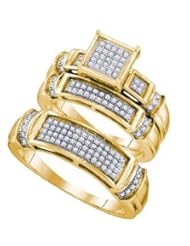 0.40CTW DIAMOND FASHION TRIO SET