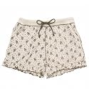 (フクスケ)fukuske Chocolatre ルームウェア ワッフルフラワー ショートパンツ 23-8306B