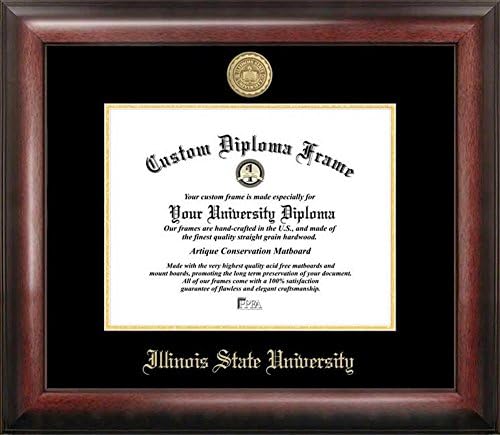 Illinois State University Home Office Diploma Picture Frame