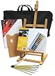 Acrylic Paint & Easel Art Set Has Everything You Need To Start Painting! (1 Set)