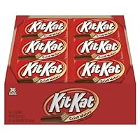Kit Kat Candy Bar, Crisp Wafers in Milk Chocolate, 1.5-Ounce Bars (Pack of 36)