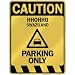  CAUTION HHOHHO PARKING ONLY  PARKING SIGN SWAZILAND