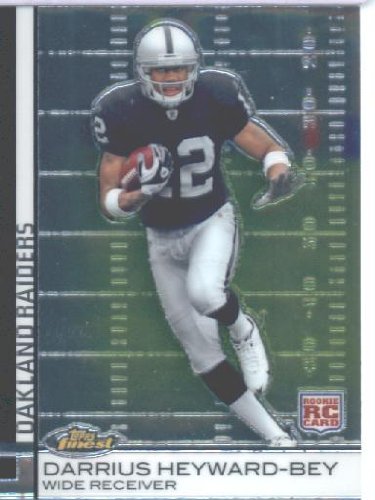 2009 Topps Finest Football Rookie Card #75 Darrius Heyward-Bey Oakland Raiders Shipped In Protective ScrewDown Display Case!