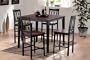 5pcs Promenade Counter Height Gathering Table Set
