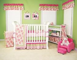 Baby Bedding Set 4pc Hula Baby