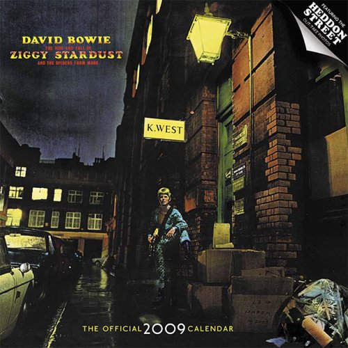 Childrens Toyshop  Books : David Bowie Official Calendar 2009 (Square Calendar) (A3 Calendar)