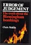 Error of Judgement: the Birmingham Bombings