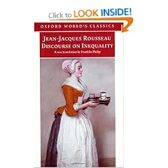 Discourse on the Origin of Inequality (Oxford World's Classics)
