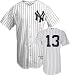 Alex Rodriguez Majestic Authentic 2009 Home Pinstripe On-Field New York Yankees Jersey - 48