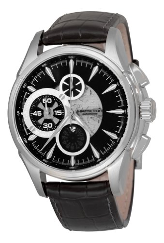 Hamilton Men's H32756731 Jazzmaster Open Secret Black Open Chronograph Dial Watch Hamilton Men's H32756731 Jazzmaster Open Secret Black Open Chronograph Dial Watch