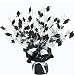 Graduate Cap Gleam 'N Burst Centerpiece 15in.,black & white, Pkg/1