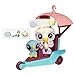 Littlest Pet Shop City Rides Ostrich and Kiwi Glider Doll