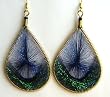 Peacock Dream Catcher Earrings