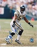 Junior Seau Autographed San Diego Chargers 8x10 Photo