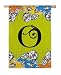 Gablecrest Monogram Silk Reflections Garden Size Flag - O