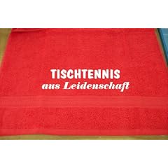 Tischtennis aus Leidenschaft; Handtuch Sport