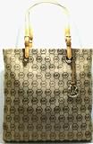 Michael Kors Monogrammed Tote Tan 30f1mttt3q