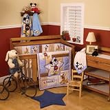 Star Shine Mickey 4 Piece Baby Crib Bedding Set by Disney Baby