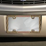 NCAA Louisiana-Monroe Warhawks Thin Rim Mini-Logo License Plate Frame