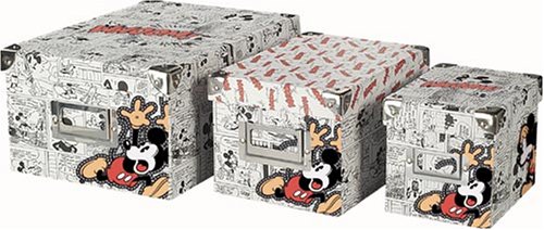 United Labels 0111037 - Disney-Aufbewahrungsboxen DIN A 4/A5/A6