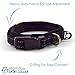 Mighty Paw Sport Dog Collar - Neoprene Padding Constructed with Premium Quality Material - Non-Metal Dog Tag Attachment - Reflective Stitching for Increased Visibility