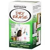 Rust-Oleum 241140 Dry Erase Brush-On Kit, White ~ Rustoleum