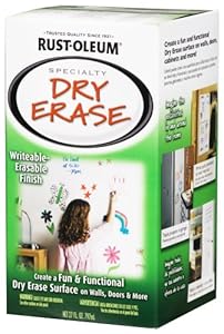 Rust-Oleum 241140 Dry Erase Brush-On Kit, White - Spray Paints - Amazon.com