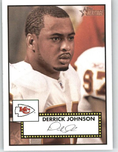 2006 Topps Heritage #167 Derrick Johnson - Kansas City Chiefs (Football Cards)