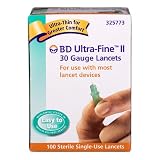  : BD Ultra-Fine II 30-Gauge Lancets - 100-pk.