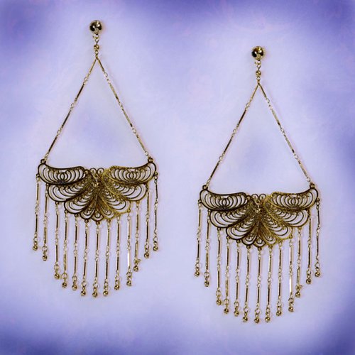 factory girl butterfly earrings  more detail click!