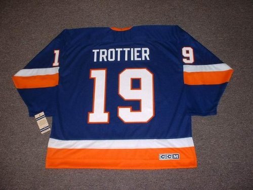 Buy BRYAN TROTTIER New York Islanders 1983 CCM Vintage Throwback Away NHL Hockey Jersey
