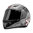 SparX S-07 Special Edition Nemesis Grey Helmet - Color : gray - Size : Medium