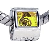 51qaJjFrf3L. SL160  Pandora Style Bead Music Romantic Saxophone Photo Love European Charm Beads Fits Pandora Bracelet