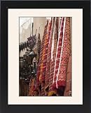 Framed Prints of Traditional Moroccan rugs and lamps, street market, Fez, Morocco, North Africa, from Robert Harding