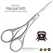 Suvorna Hairpal h20 4.5 inch, Men Precision Classic Beard, Mustache Trimming and Cutting Scissors. Best designed for own use. Take your Beard Grooming needs to next level.