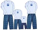 SNOWDAY LYF=LOVE YOUR FAMILY Matching Winter Flannel Pajamas and Sets / Mens Womens Flannel PJs with Matching playwear sets for kids