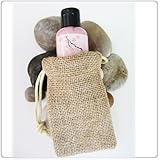 New Burlap Favor Gift Bags With Drawstring 3 x 5" - Pack Of 24 Bags Small ($0.60 each)