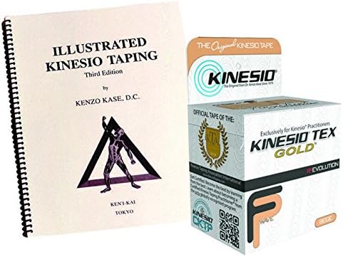 4th Edition Clinical Kinesiotaping Manual with 2 Kinesio Tex Tape