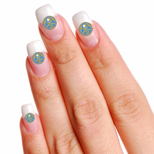 NBA Denver Nuggets 4-Pack Temporary Nail Tattoos