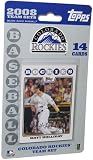 Colorado Rockies 2008 Team Set