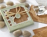 Natural Bamboo Eco-Friendly Coaster Favors (Four Coasters per Favor!)