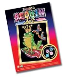 Ksg Arts and Crafts Junior Sequin Art Frog Prince Picture Kit