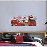 RoomMates RMK2556GM Cars 2 Friends to The Finish Peel and Stick Giant Wall Decals