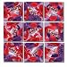 B Dazzle Red Hats Scramble Squares 9 Piece Puzzle