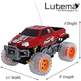 Lutema Extreme Pickup 4CH Remote Control Truck, Red