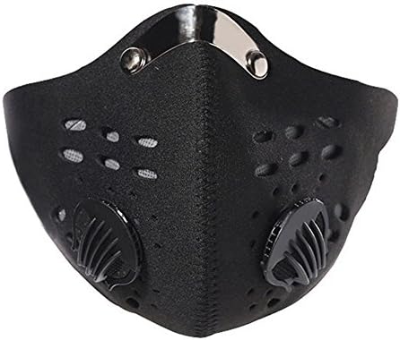 Black Seamless Skull Face Tube Mask BUFF