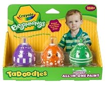 Crayola Beginnings Tadoodles Washable All in one Paints (Colours may vary)