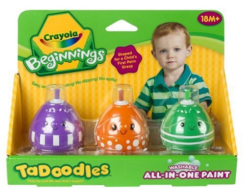 Childrens Toyshop  Toys : Crayola Beginnings Tadoodles Washable All in one Paints